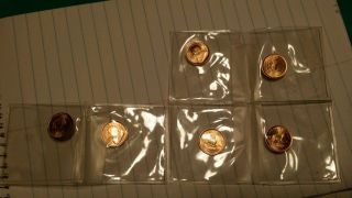 Six 6 1/10 Oz Gold South African Krugerrand 1982 X 5 And 1980 X 1 photo