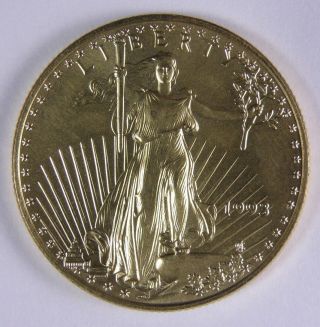 1993 $25 ½ Oz Gold American Eagle (de) photo