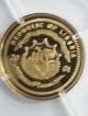2001 Republic Of Liberia $25 Gold Coin.  7300g (worlds Smallest Gold Coin) G.  G. Gold photo 1
