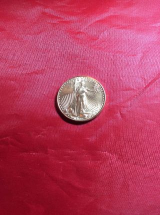 1999 Dated 1/2 Oz Gold Eagle $25.  00 Rare Coin photo