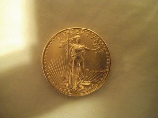 1986 1/2 Oz Gold American Eagle photo