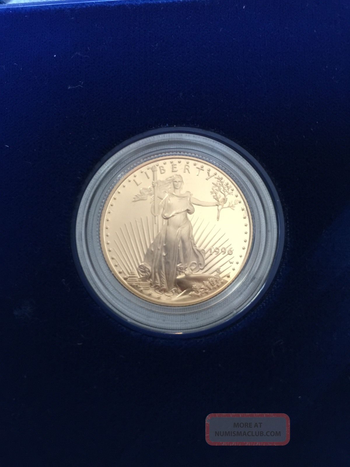 1996 One Half Ounce Proof Gold Bullion Coin