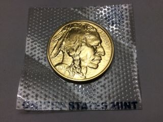 2013 $50 Gold American Buffalo 1oz Gold Coin In U.  S.  Packaging photo