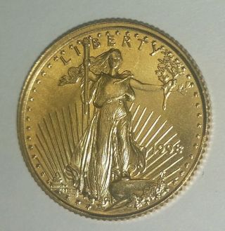 1998 1/10 Oz Gold Eagle Us $5 photo