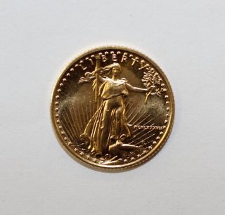 1987 1/10 Oz.  $5 Gold Eagle photo