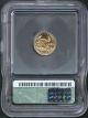 2003 $5 Uncirculated American Gold Eagle 1/10 Oz.  Icg Ms - 70 Gold photo 1