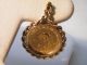 Chinese 1988 Panda Coin Earrings -.  999 Fine Gold - 1/20th Coin - 14k Gold Rope Bezel Gold photo 4