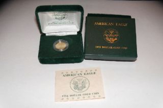 1992 $5 American Gold Eagle photo