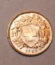 Swiss Helvetia 20 Franc Gold Coin 1949 Gold photo 2