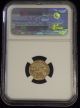 2010 $5 American Gold Eagle 1/10 Oz Early Releases,  Ngc Ms70 Gold photo 4