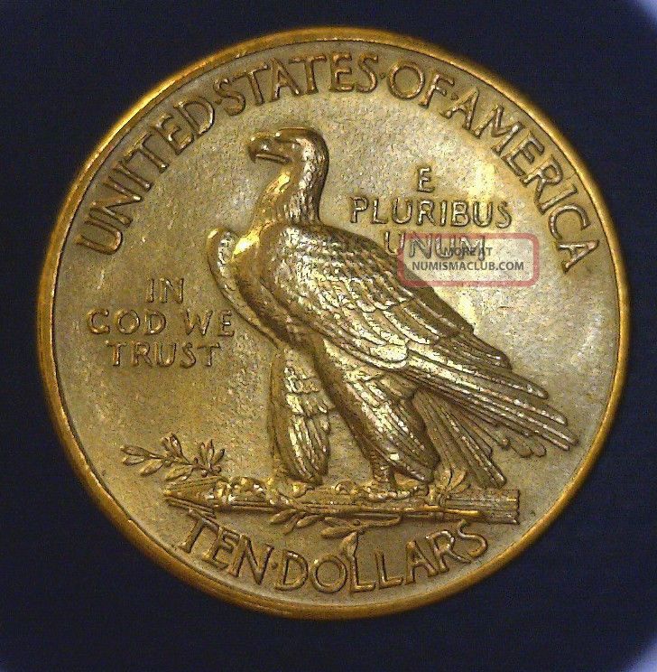 1913 $10 Gold Indian Head Eagle - Low Opening Bid Look