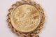 1993 $5 American Eagle Gold Coin With 14k Bale/bezel Wow Gold photo 5