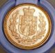 2002 Gold Half 1/2 Sovereign United Kingdom Qe2 Shield Reverse Royal Card UK (Great Britain) photo 1