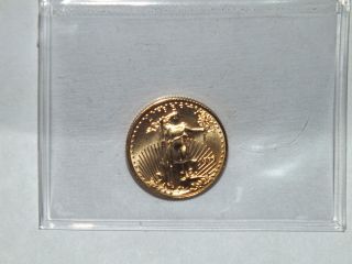 United States Gold $5,  1/10 Oz 1999 Bullion Gold Coin {fresh Coin} photo