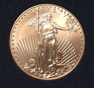1/2 Oz $25.  00 Gold American Eagle,  2010 photo