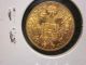 1 Ducat Austrian Gold Coin Bu Gem.  1106 Pure Gold Content,  Extremely Gold photo 2