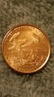 1999 1/10 Oz Gold American Eagle Coin Gold photo 1
