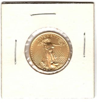 1994 American Liberty/eagle 22 Kt Yellow Gold 1/4 Ounce 10 Dollar Coin photo