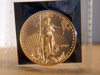 2010 1 Oz $50 Gold American Eagle Coin - (2) photo