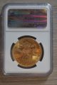 1897 S $20 Ngc Ms - 61 Gold Liberty Head Double Eagle Gold photo 1