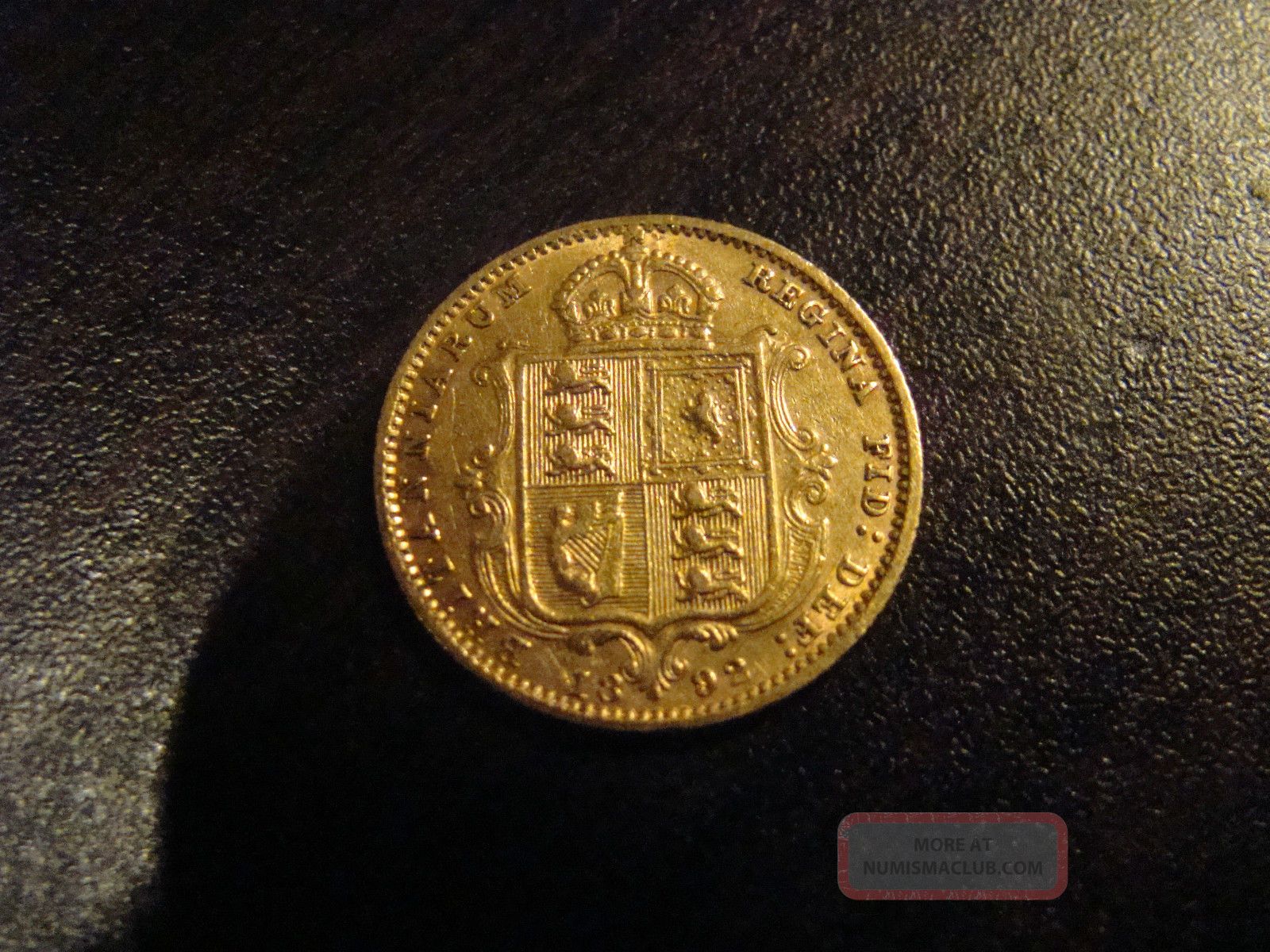 1892 british sovereign gold coin