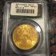 1897 S $20 Pcgs Ms 62 Gold Liberty Head Double Eagle Gold photo 2