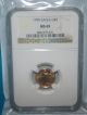 1/10 Oz Gold American Eagle G$5 Ms - 69 Ngc (1999) Gold photo 1