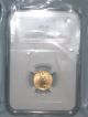 1/10 Oz Gold American Eagle G$5 Ms - 69 Ngc (1999) Gold photo 2