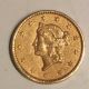 1853 Liberty Head Gold Dollar In Holder Ms Gold photo 2