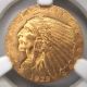 1929 United States $2.  5 Indian Head Gold Quarter Eagle Ngc Ms63 Gold (Pre-1933) photo 4