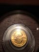 1986 1/10 Oz.  Troy American Eagle Gold Roman Numerals,  Mcmlxxxvi Gold photo 5