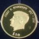 American 14k.  5 Gram Solid Gold Coin: Presidents Of Usa - John F.  Kennedy Gold photo 4