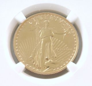 1989 $25 1/2 Oz Gold American Eagle Ngc Ms64 Certified photo