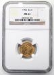 1906 United States $2.  5 Liberty Head Gold Quarter Eagle Ngc Ms62 Gold (Pre-1933) photo 3