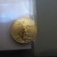 2014 Gold American Eagle 1/10 Oz $5 Dollar Coin Inside Apmex Package Gold photo 2