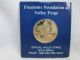 Freedoms Foundation Official Valley Forge Gold Medal Fm 1975 2.  5g.  500 Gg9457 Gold photo 2