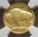 2008 W Gold $5 American Buffalo Coin Ngc State 69 Gold photo 1