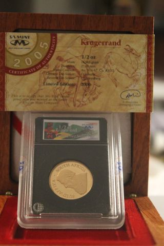 2005 1/2 Oz Gold South African Krugerrand (proof) photo