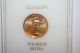 1999 1/4 Oz Us Government Fine Gold Coin $10.  999 American Eagle Gold photo 1
