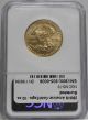 2006 W $25 Burnished Gold Eagle West Point Mintmark Issue Ngc Ms 70 01189586b Gold photo 3