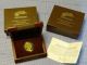 2009 W 1 Oz Proof Gold Buffalo Coin $50 With Box And Gold photo 2