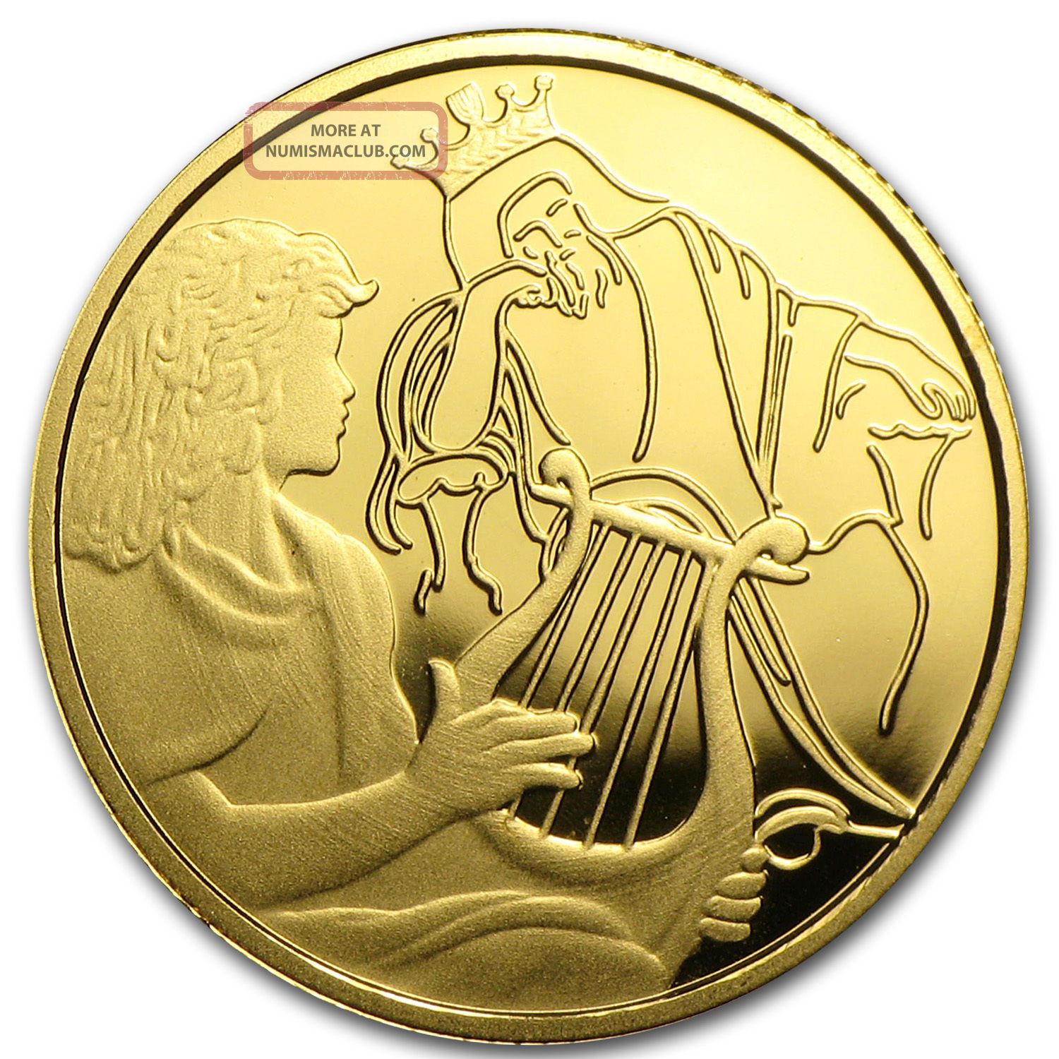 2013-israel-gold-david-playing-for-saul-biblical-art-coin-smallest