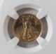 1994 1/10 Oz $5 American Gold Eagle Ngc Ms 69 Gold photo 1
