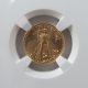 1992 1/10 Oz $5 American Gold Eagle Ngc Ms 69 Gold photo 1