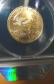 2010 Gold $25 Eagle 1/2 Oz.  Anacs Ms 70 First Day Of Issue 08/92 Gold photo 1