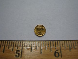 1908 St.  Gaudens $20 Mini 24kt Gold Coin photo