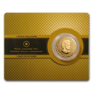 2008 1 Oz Gold Canadian Maple Leaf Coin - Assay Card - Sku 42882 photo
