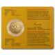 2008 1 Oz Gold Canadian Maple Leaf Coin - Assay Card - Sku 42882 Gold photo 2