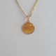 Solid Gold St.  Gaudens $20 Miniature Coin Pendant Charm W/ 28 