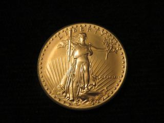 1986 Mcmlxxxvi $50 1 Ounce Gold Bullion American Eagle Lady Liberty Uncirculated photo